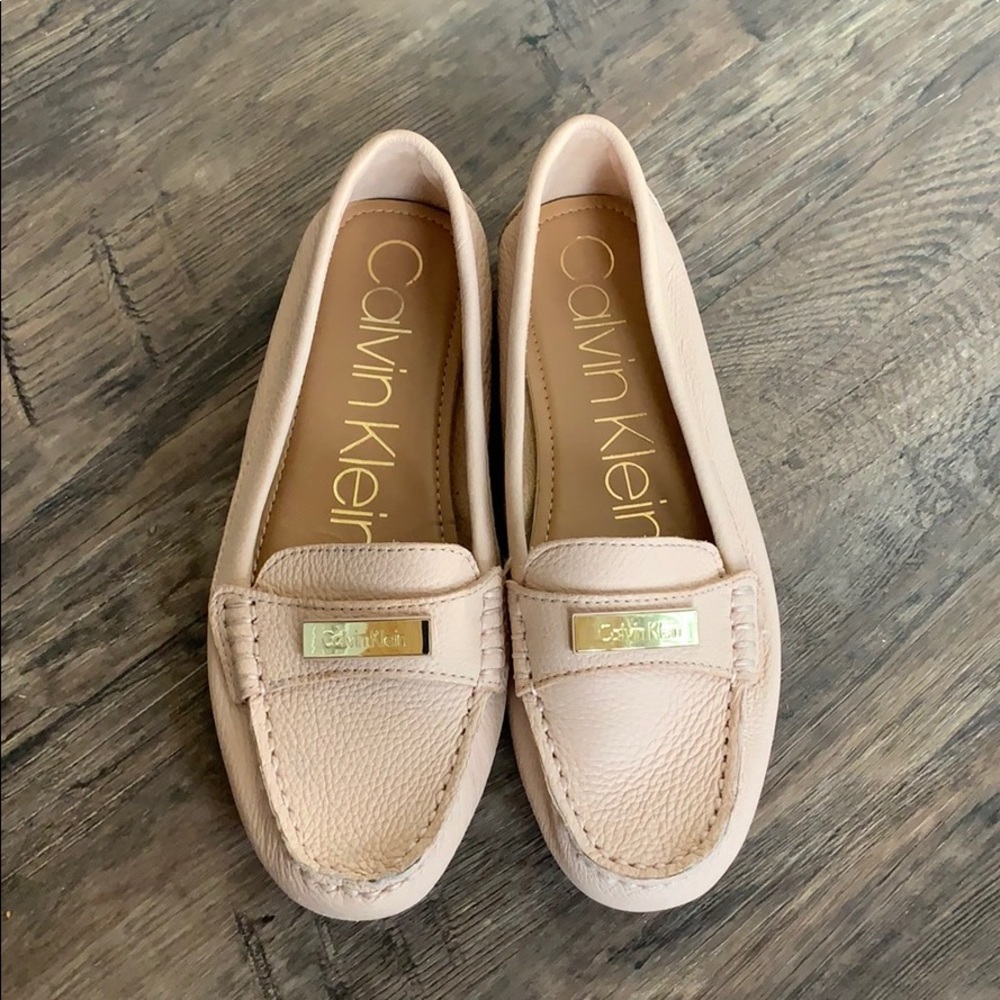 Calvin Klein Lt. Pink Loafers